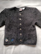 Kinder Trachtenjacke 128 Wolle