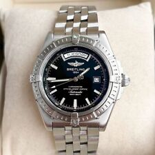 Breitling Headwind 43mm A45355 Automatik 500m Stahl 2001 Herrenuhr