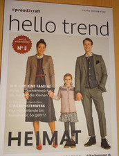 Schachenmayr Hello Trend Nr. 5 Heimat Strickheft Handarbeiten Strickheft Trachte
