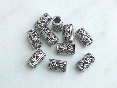 10x spacer beads großloch - 10x,