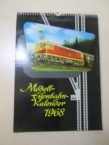 Ddr modell eisenbahn kalender - ddr, modell-eisenbahn-kalender