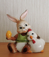 Goebel Ostern  - Hase mit Huhn