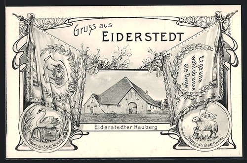 Künstler eiderstedt - künstler-ak,