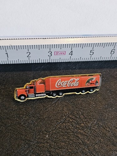 Coca cola truck pin - cola,