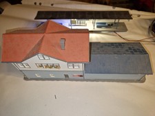 Kibri H0 Bahnhof   Nr. 9506   " OBERRIED" aufgebaut mit Bahnsteig beleuchtet