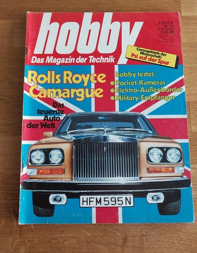 Hobby 1975 rolls royce - 12/1975,