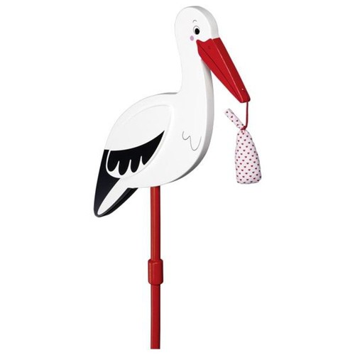 Goki blumenstecker storch mit - goki,