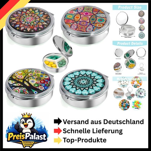 Stück runde pillendose - runde,
