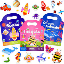 Wiederverwendbares Stickerbuch