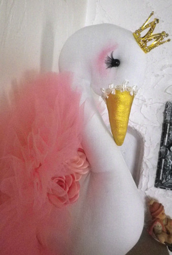 Schwan wunderschöner deko - wunderschöner,