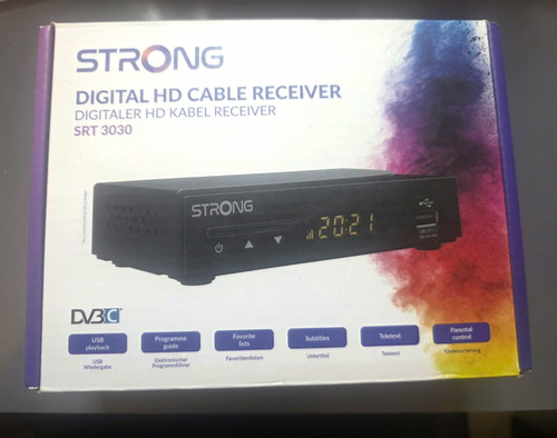 Strong srt 3030 - srt, dvb-c