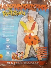 Karneval Fasching Kostüm Bamm-Bamm Flintstones Familie Feuerstein Gr S 3 - 4 Top