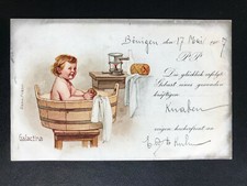 AK Litho (1114) Werbung für Galactina Kinder Mehl Milch 1907
