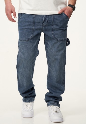 Herren hose straight jeans - hose,