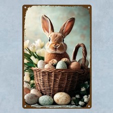 Blechschild Hase Osterhase