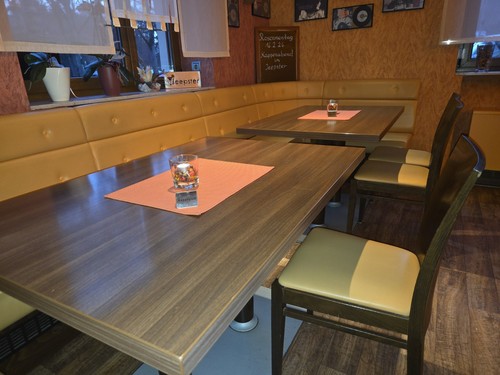 Eckbank mit stühlen gastro - eckbank,