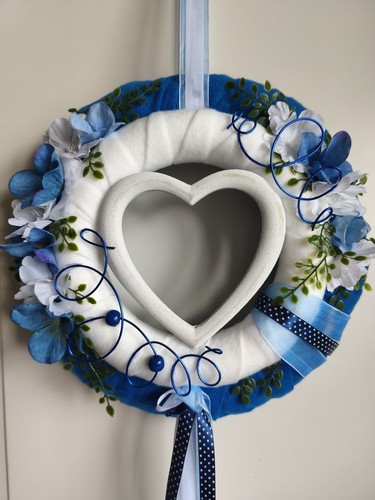 Türkranz hochzeit herz - herz, sommer