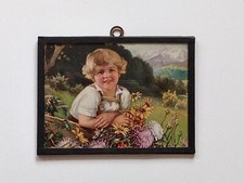 Uraltes Bild "Mädchen mit