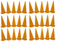 30x TEIGDÜSE ORANGE Ersatzdüsen Teigdüsen für Boilieroller Baitgun Boiliegun