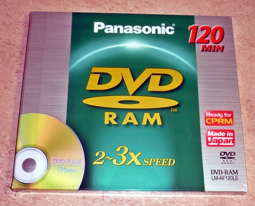 Panasonic dvd ram - dvd-ram, disc