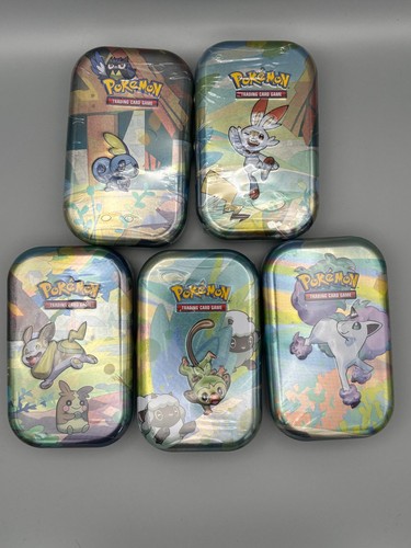 Pokemon mini tin galar freunde - tin,
