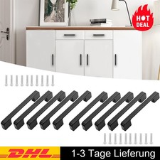 10er 128mm Schwarze Griffe