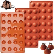 Halbkugel Silikonform Mini 3