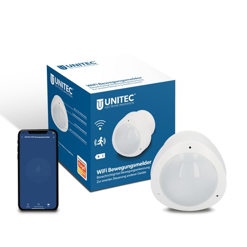 Bewegungsmelder wifi unitec - bewegungsmelder,