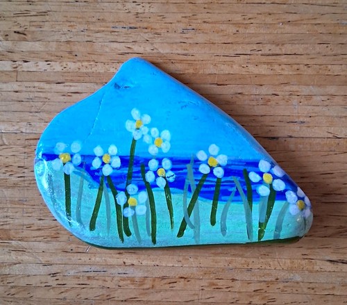 Selbst bemalter stein - selbst,