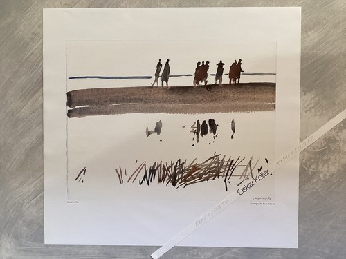 Oskar koller kunstdruck 1986 - ,