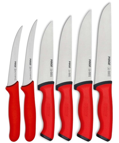 Pirge metzgermesser set - metzgermesser, 6