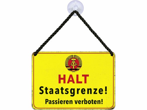 Kulthänger blechschild ddr - kulthänger,