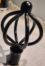 Vorhangstange - Endstück  - Metall - schwarz