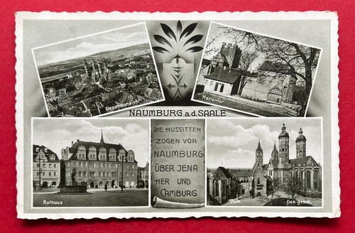 Naumburg saale 1939 - ak,