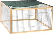 Dobar Quadratisches Freilaufgehege Kaninchengehege Außengehege Auslauf