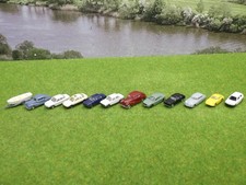 Wiking N Konvolut PKW 11 Stück + 1 x Bootsanhänger  (VE) C1172