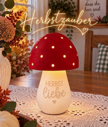 Pilz led beleuchtet warmweiß - beleuchtet,