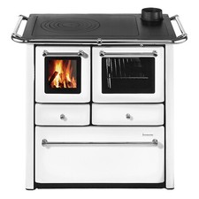 Wamsler K 85 F Küchenofen Weiß Backfach rechts Holzherd Küchenherd