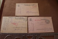 Drei alte feldpostkarten uk - alte, k.uk