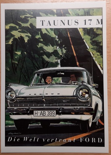 Postkarte original werbung - postkarte,