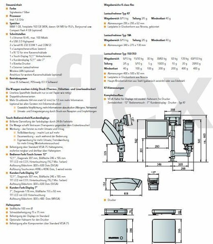 Bizerba class flex - k-class,