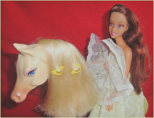 Barbie pferd classy - barbie,