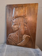 Signierte Kupfer-Metall-Grafik