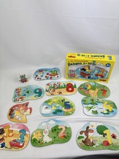 1, 2, Puzzelei – Zahlen von 1–10 | Haba Lernspiel | unvollständig | Zustand gut