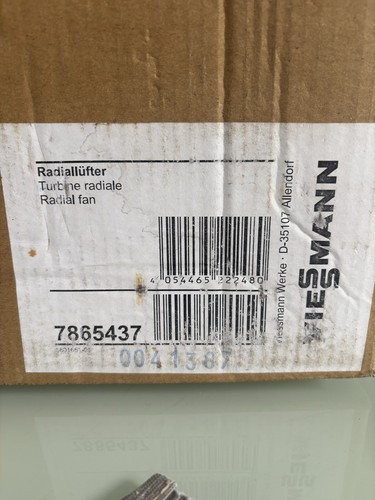 Viessmann radiallüfter modell - viessmann,