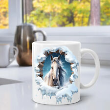 Kaffeetasse  Pferd 3D Tasse Kaffeebecher Geschenk Keramik. inkl Geschenkbox