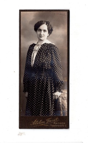Cdv foto feine - -, aachen