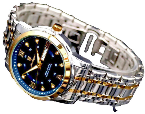 Herren edelstahl armband uhr - herren,