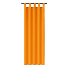 Gardine Blickdicht Schlaufen Vorhang Schlaufenschal Gardinen Vorhänge Dekoschal