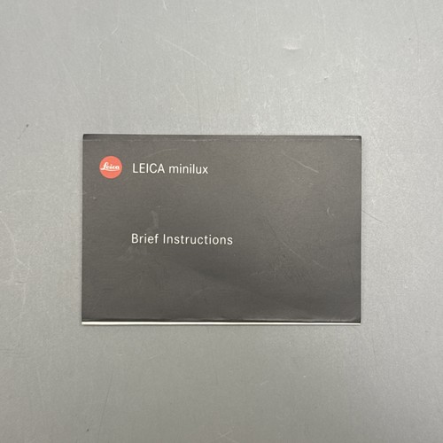 Leica minilux brief - leica,